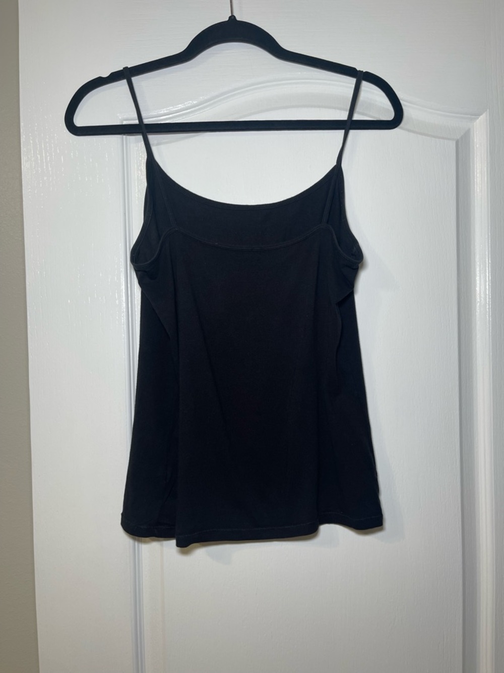 Aeropostale Women’s Black Favorite Black Cami Tank Top Size Large Stretch - Picture 5 of 10